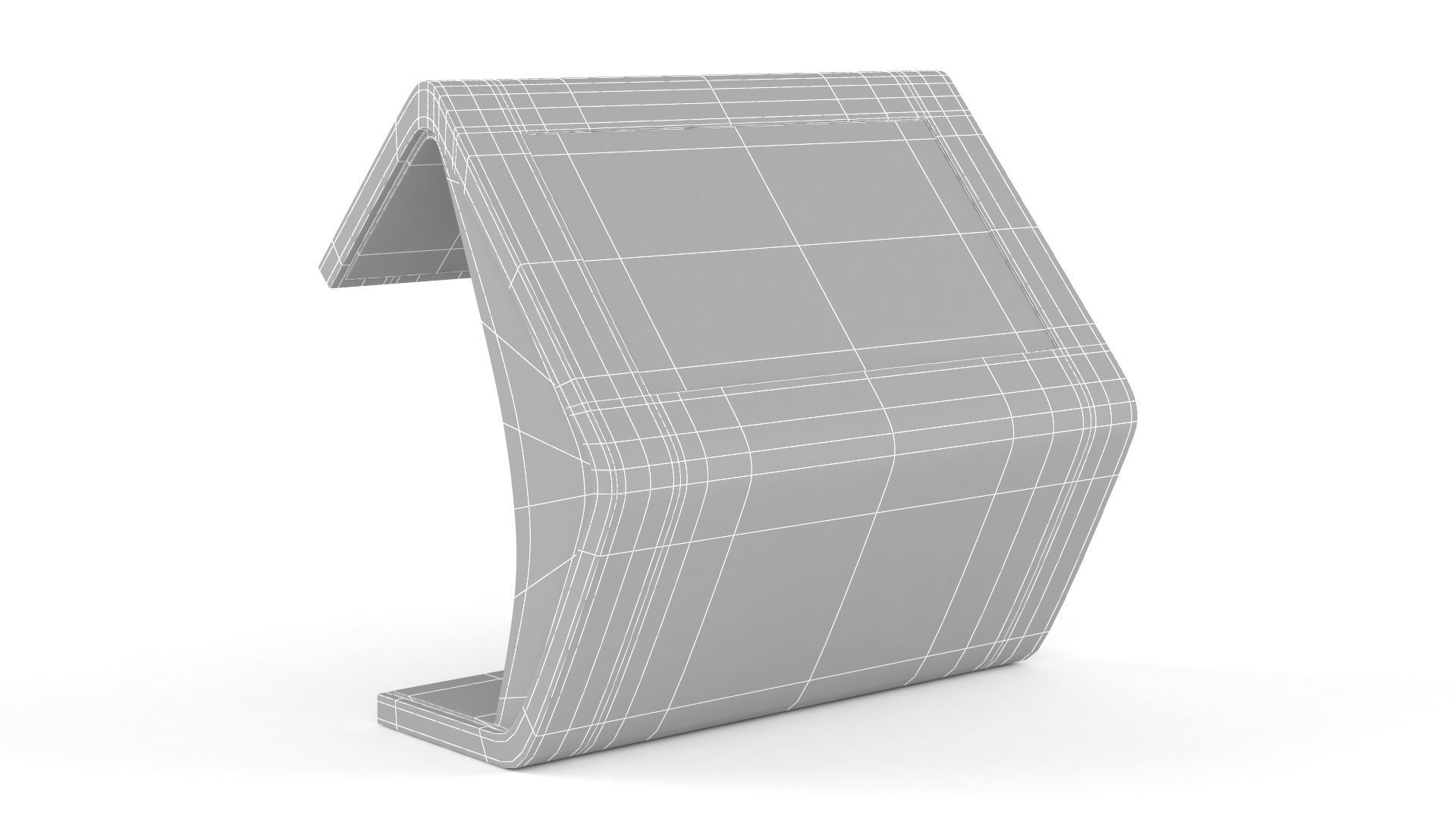 Digital Kiosk 3D model_11