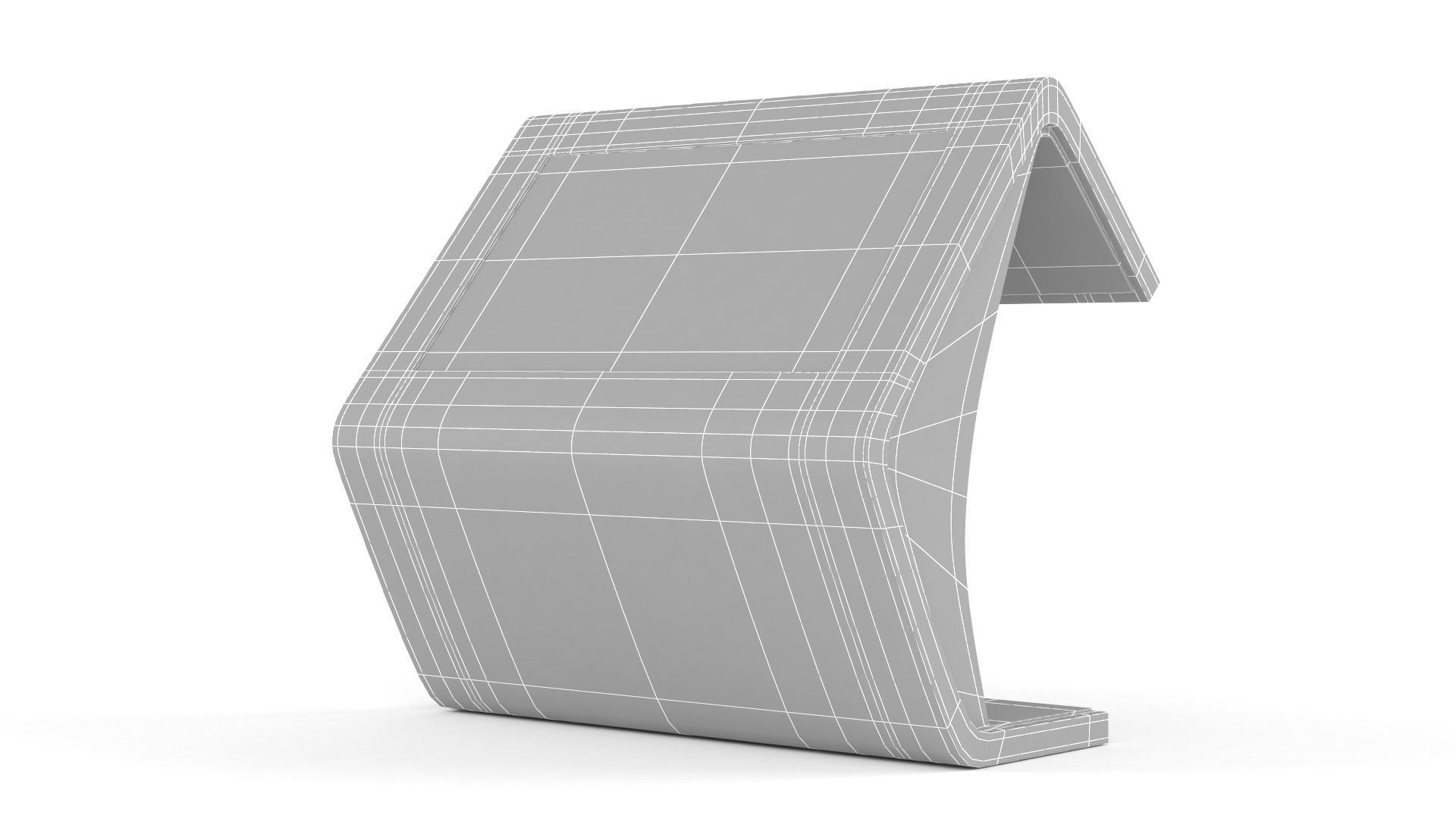 Digital Kiosk 3D model_6