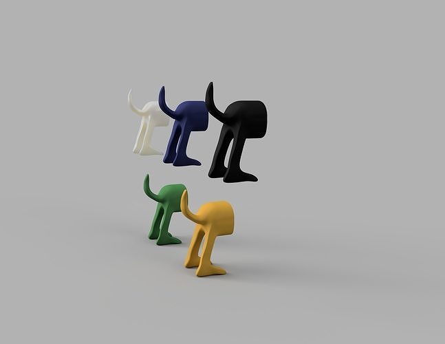 Dog leash - Collar hanger 3D print model