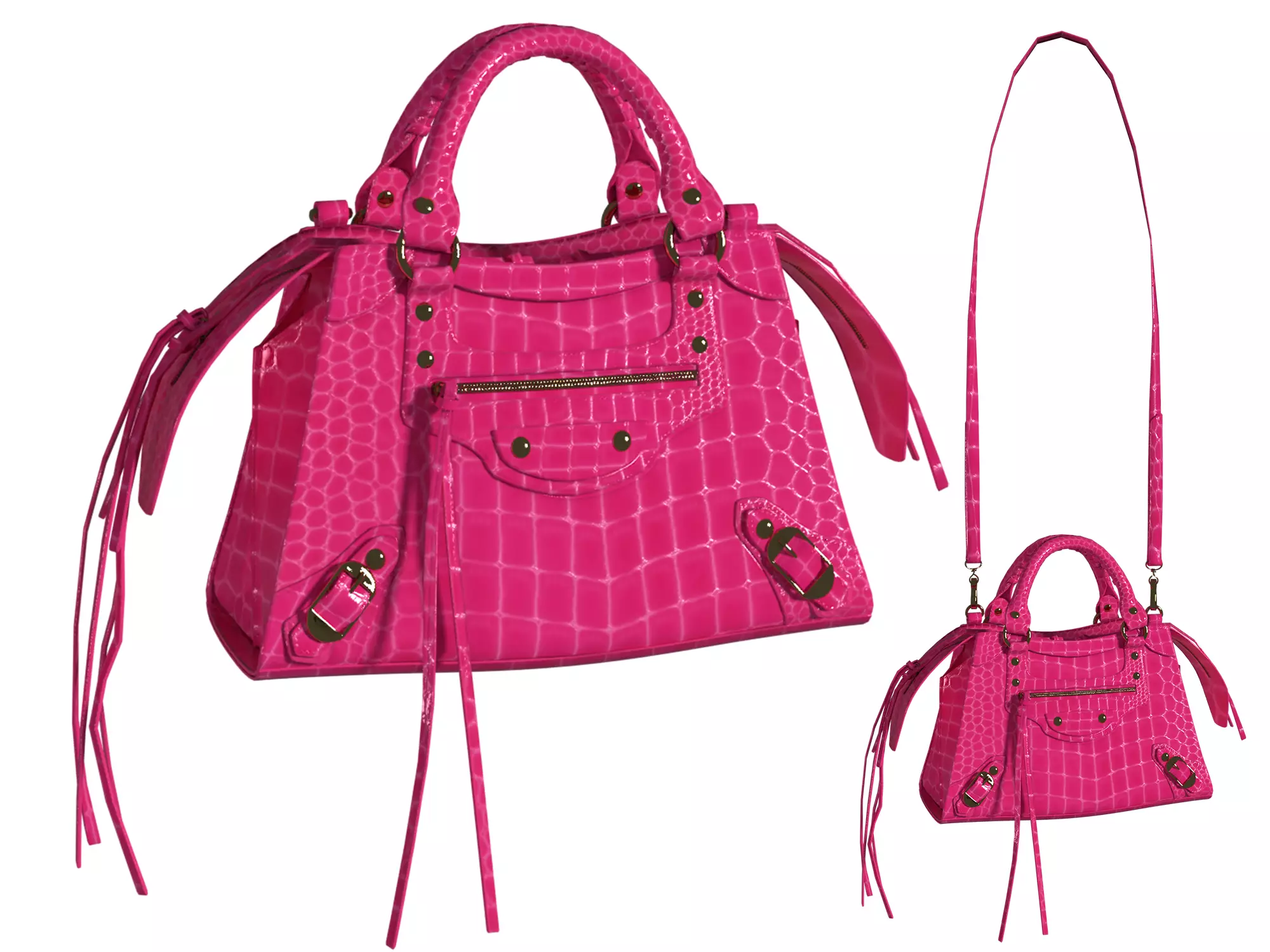 Balenciaga Neo Mini Bag - 3d Model 3D model