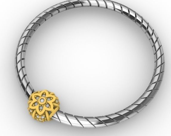 Pasante charm Joyeria 3D model_1