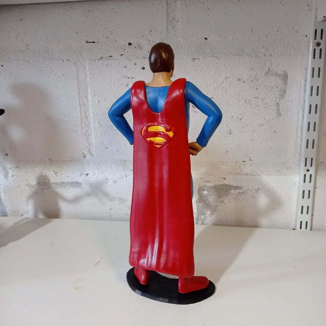 Superman George Reeves Figure 3D pintable 3D print model_8