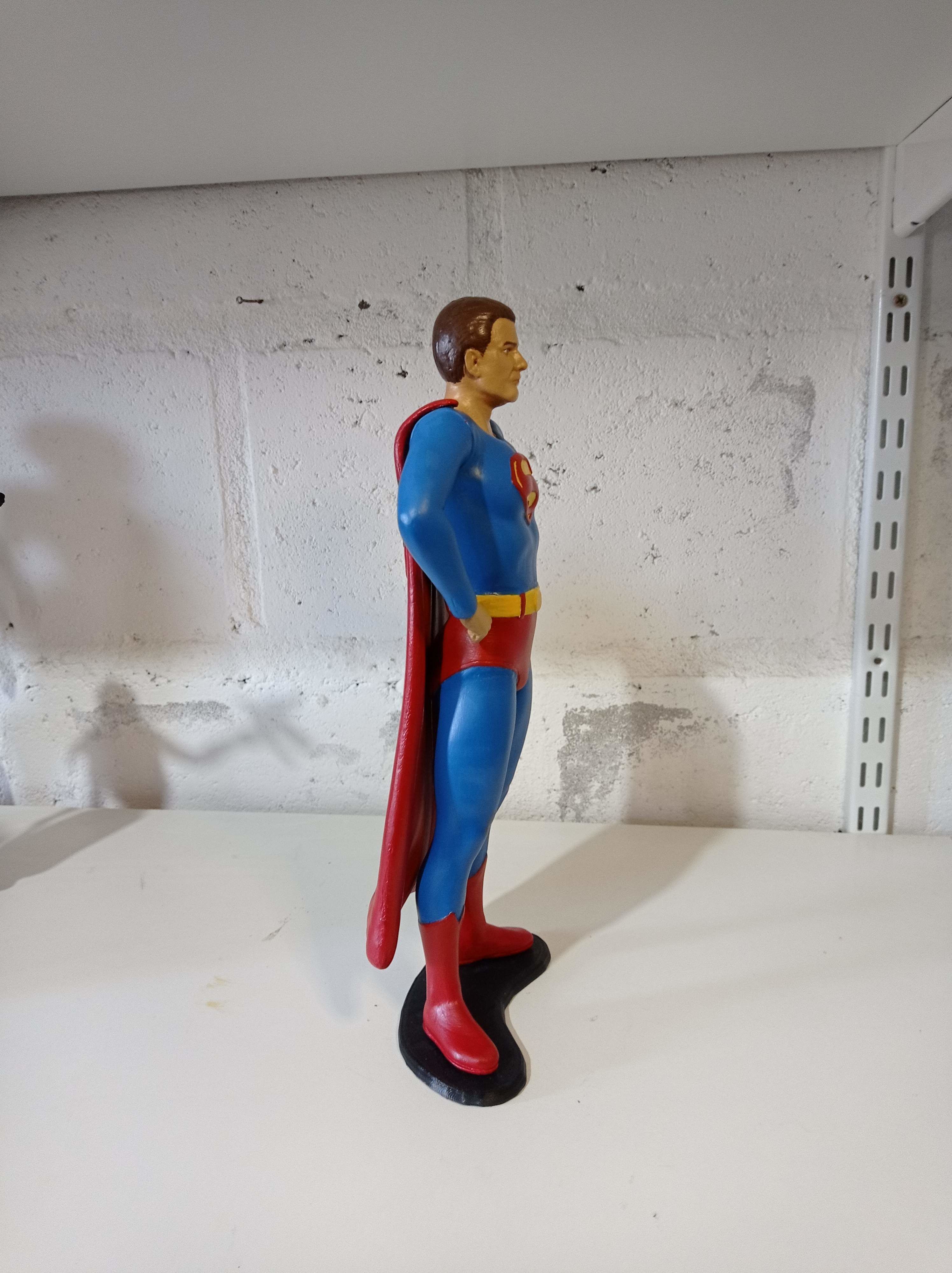 Superman George Reeves Figure 3D pintable 3D print model_2