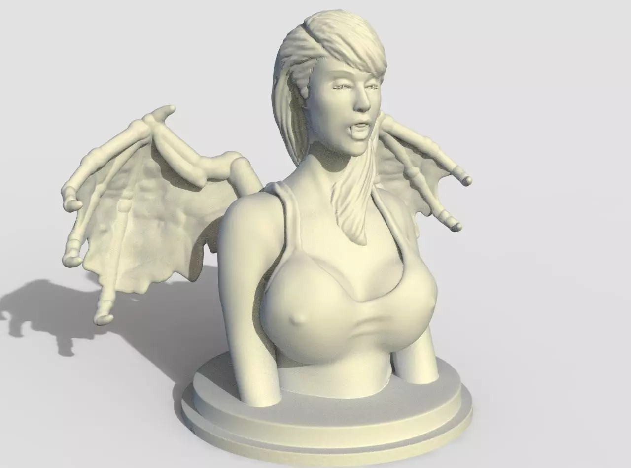 Vampire girl Aisa 3D print model
