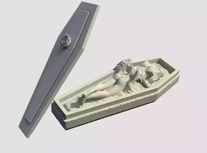 Vampire girl 3 sleeping