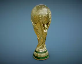 FOOTBALL WORLD CUP TROPHY 3D model | CGTrader