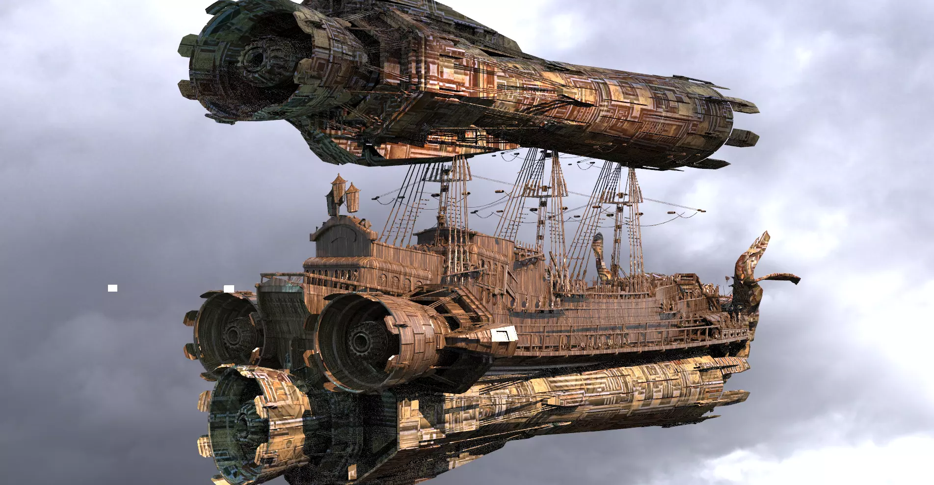 Jet Fusion Airship 5 3D model_0