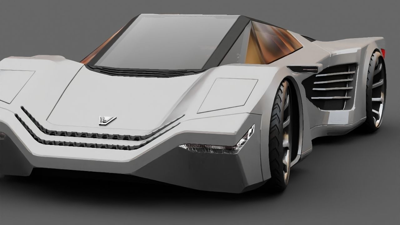 Super Car 3D model_22