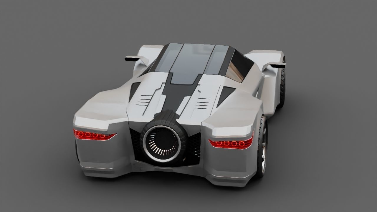 Super Car 3D model_10