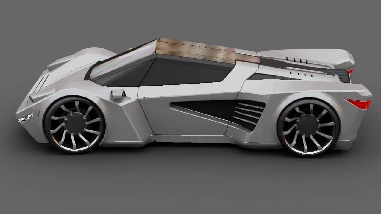 Super Car 3D model_15