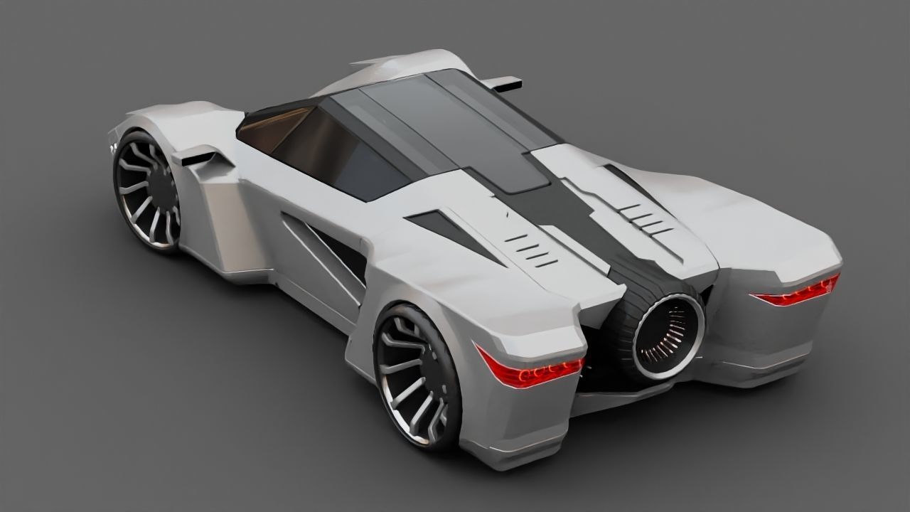 Super Car 3D model_12