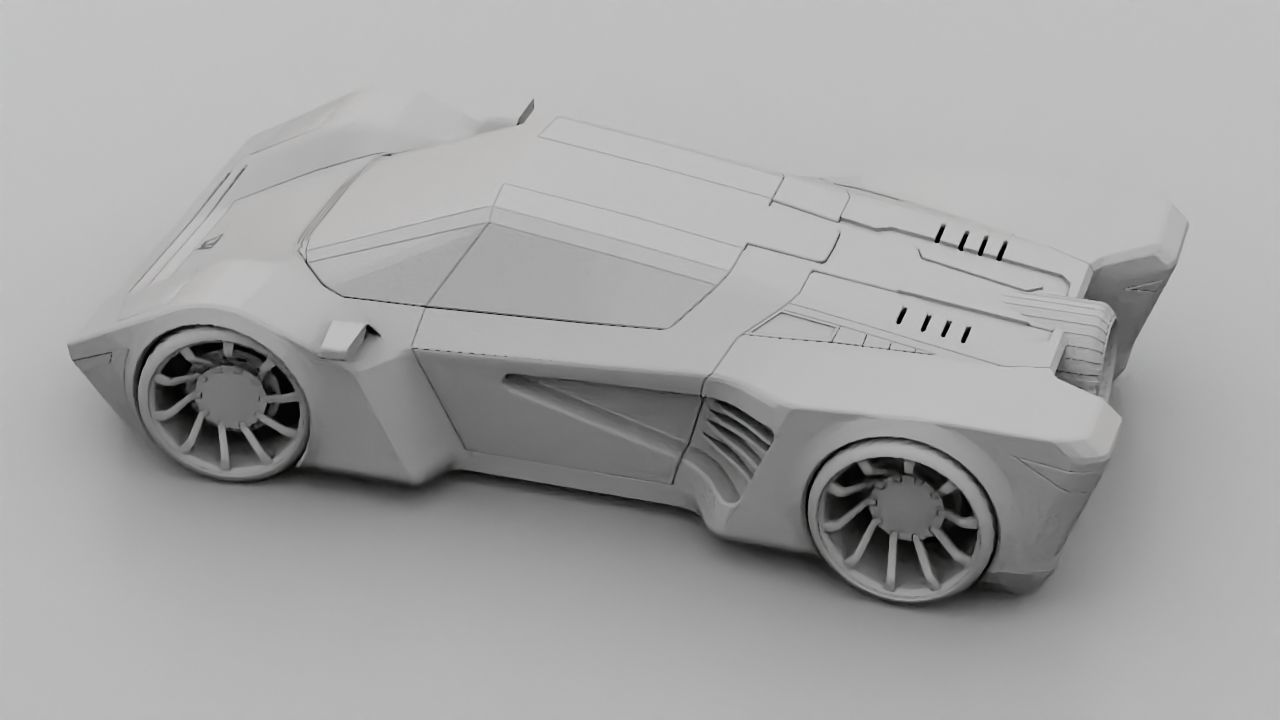 Super Car 3D model_32