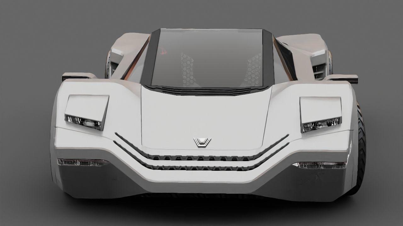 Super Car 3D model_17