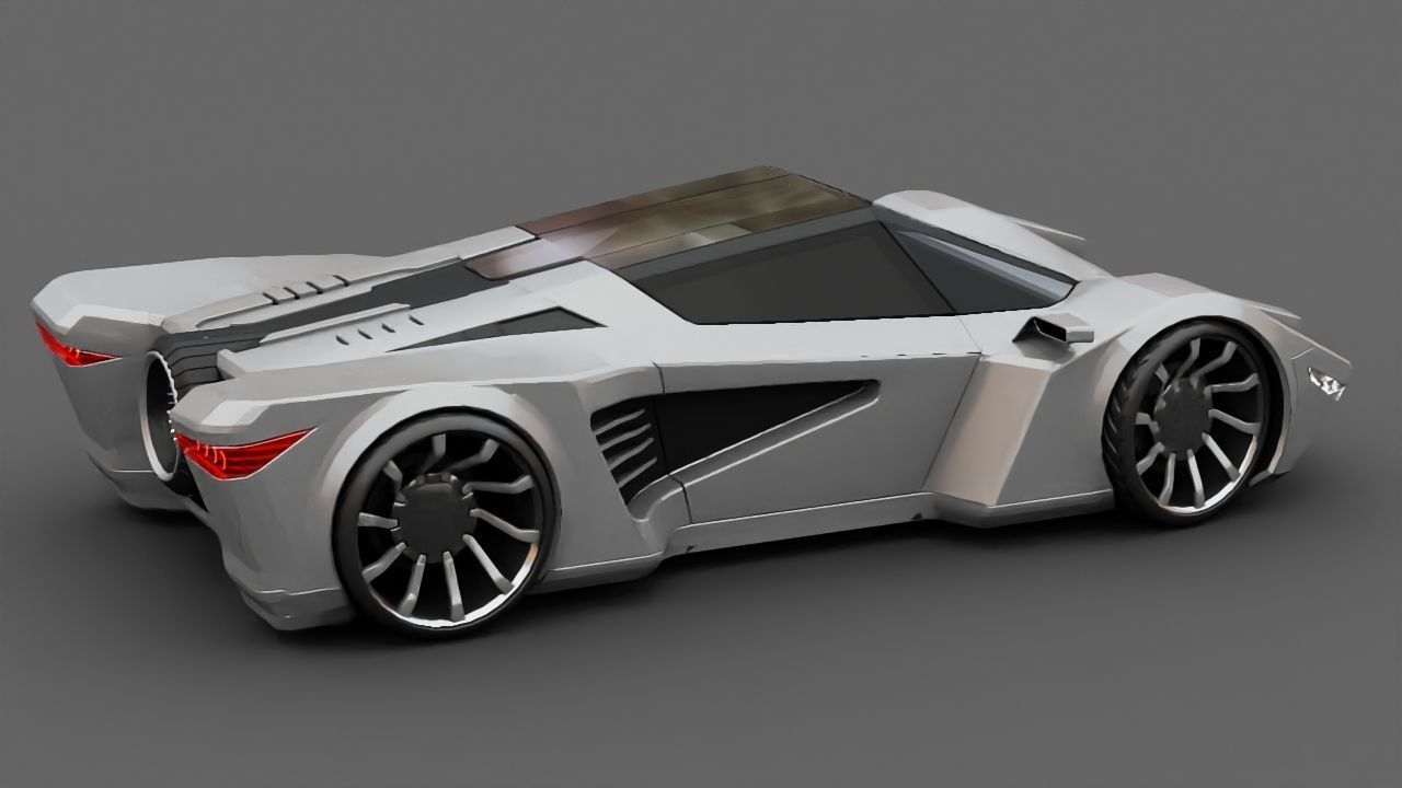 Super Car 3D model_6
