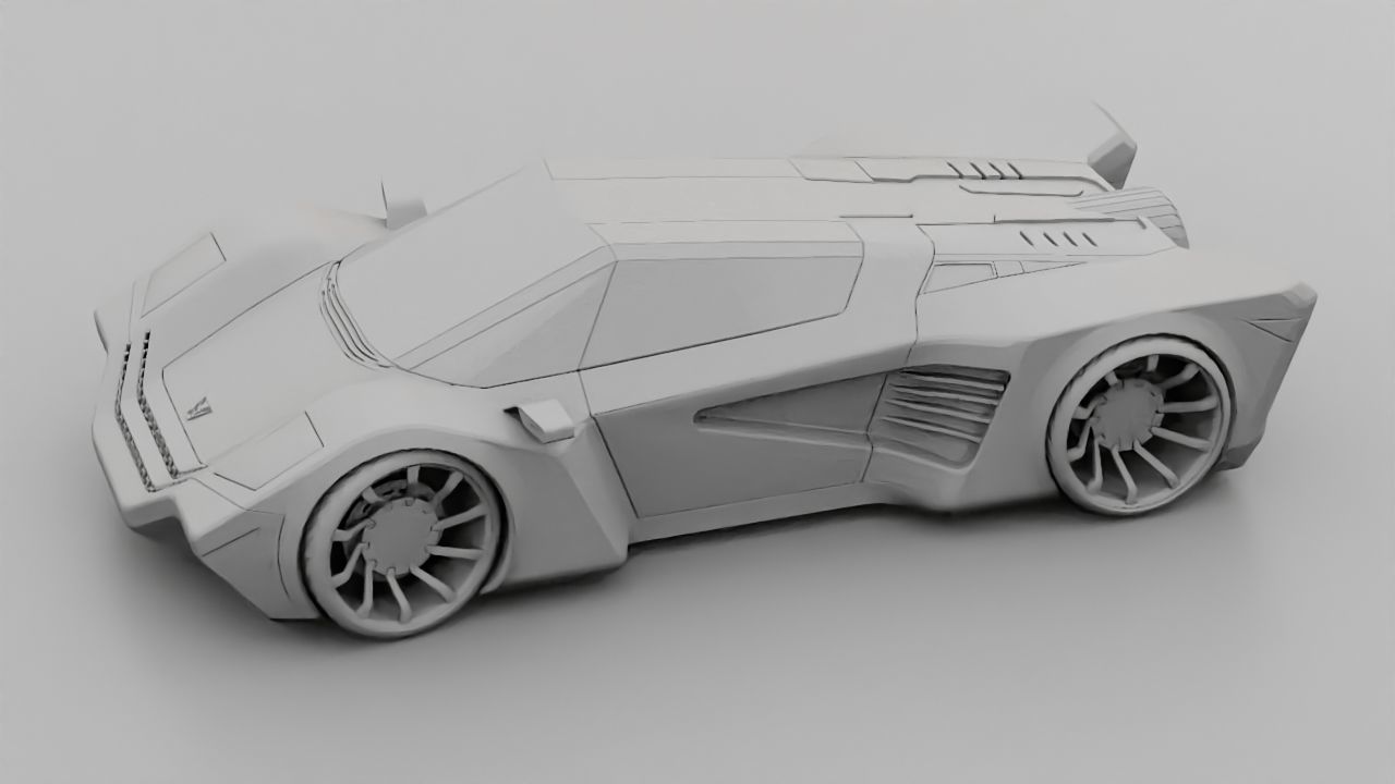 Super Car 3D model_33