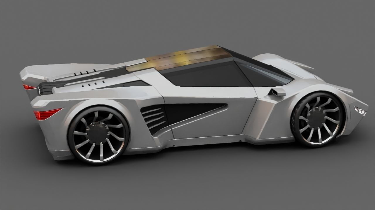 Super Car 3D model_5
