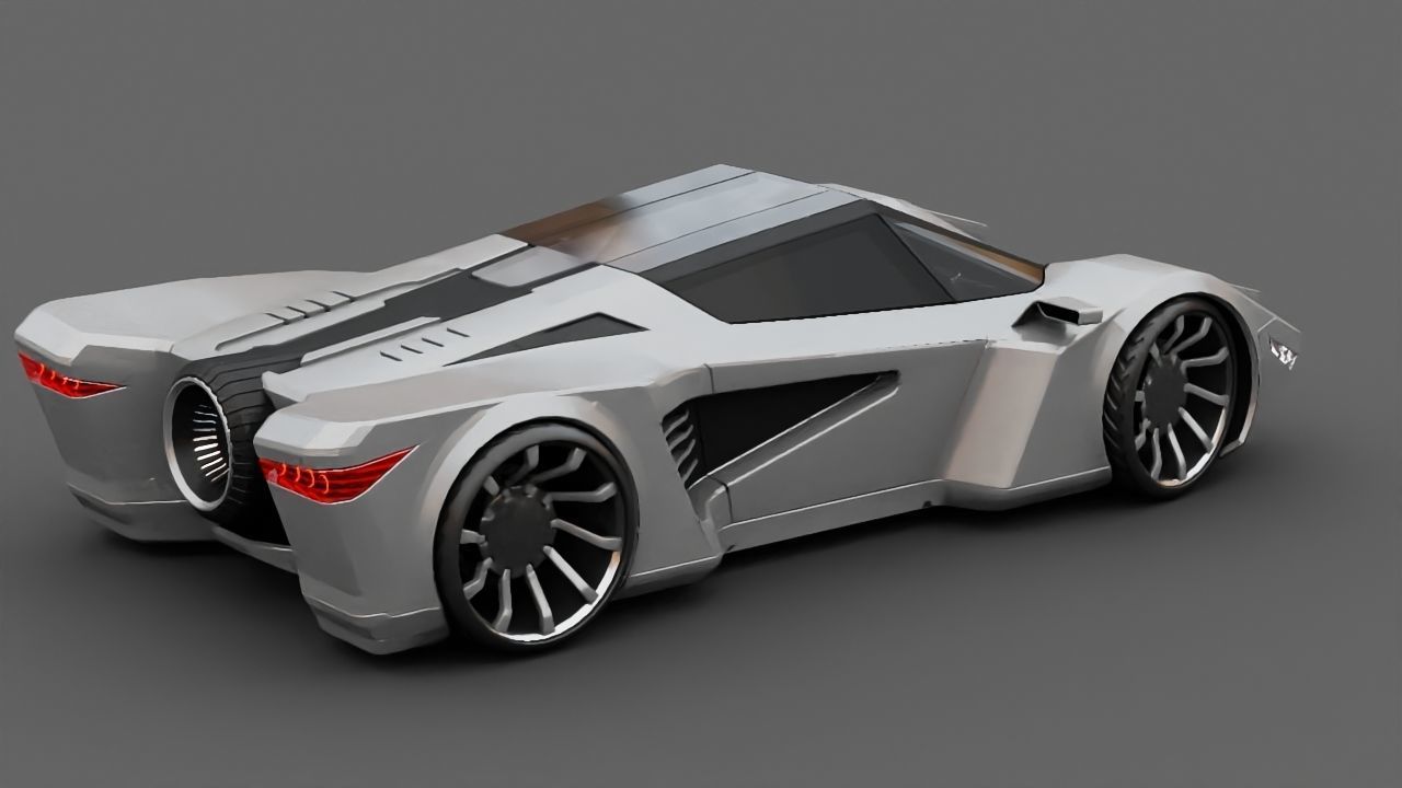 Super Car 3D model_7