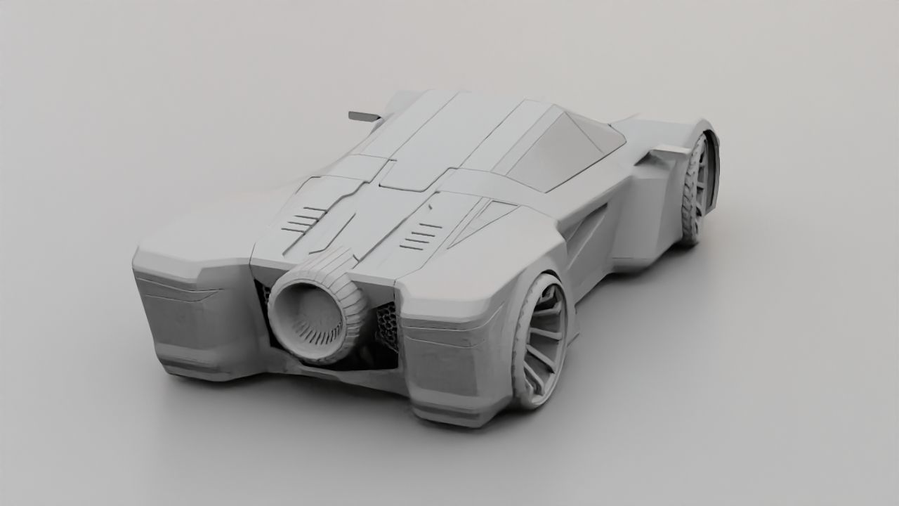 Super Car 3D model_29