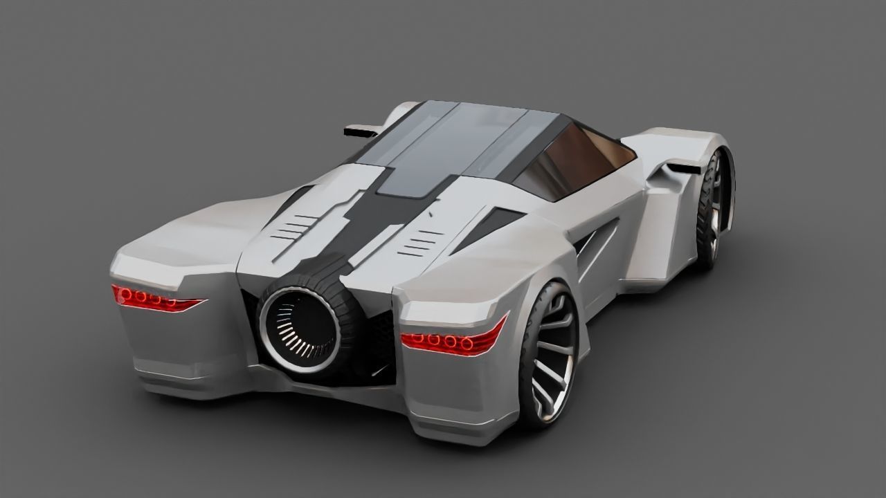 Super Car 3D model_9