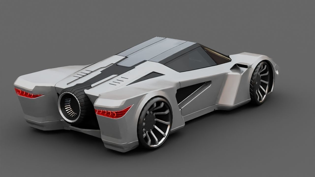 Super Car 3D model_8