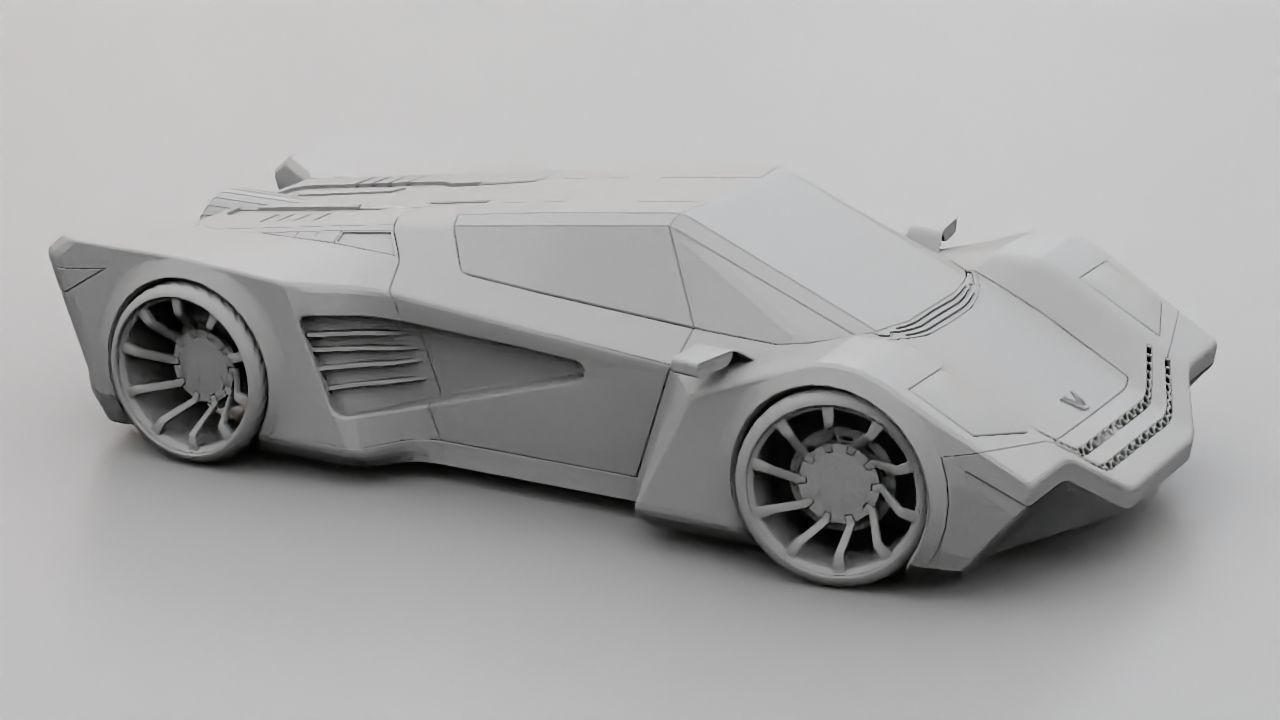 Super Car 3D model_26