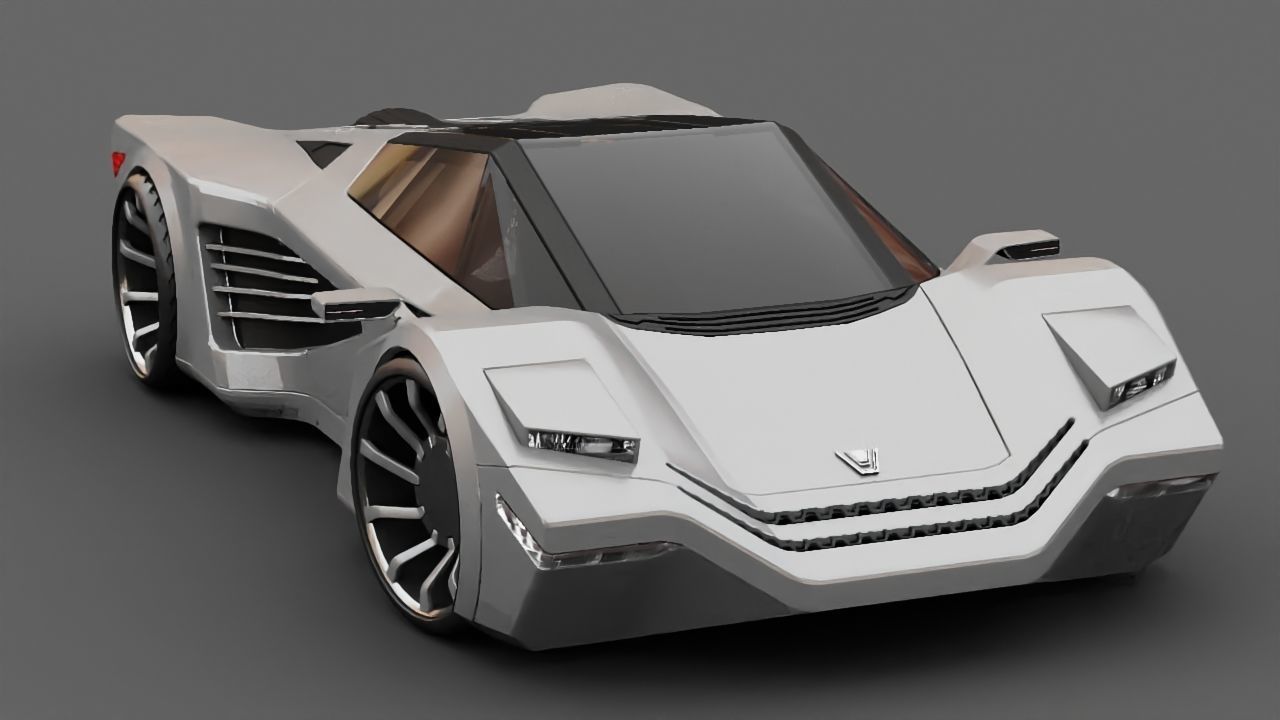 Super Car 3D model_23
