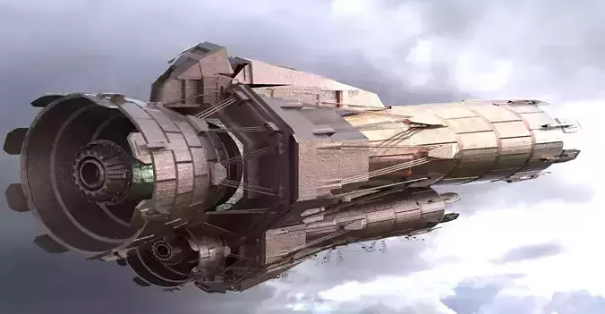 Jet Fusion Airship 7  3D model