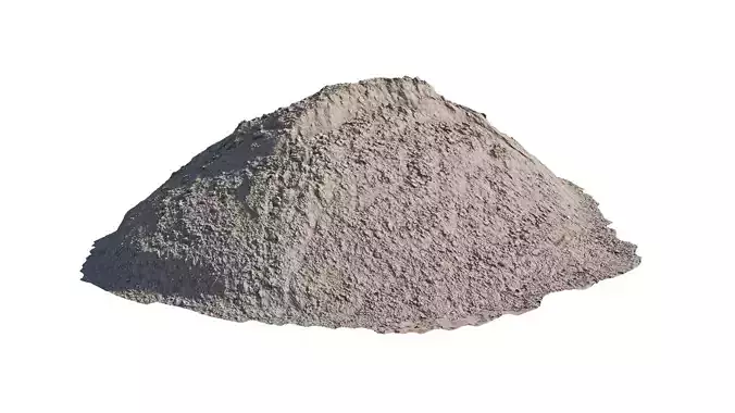 Construction sand 3D model