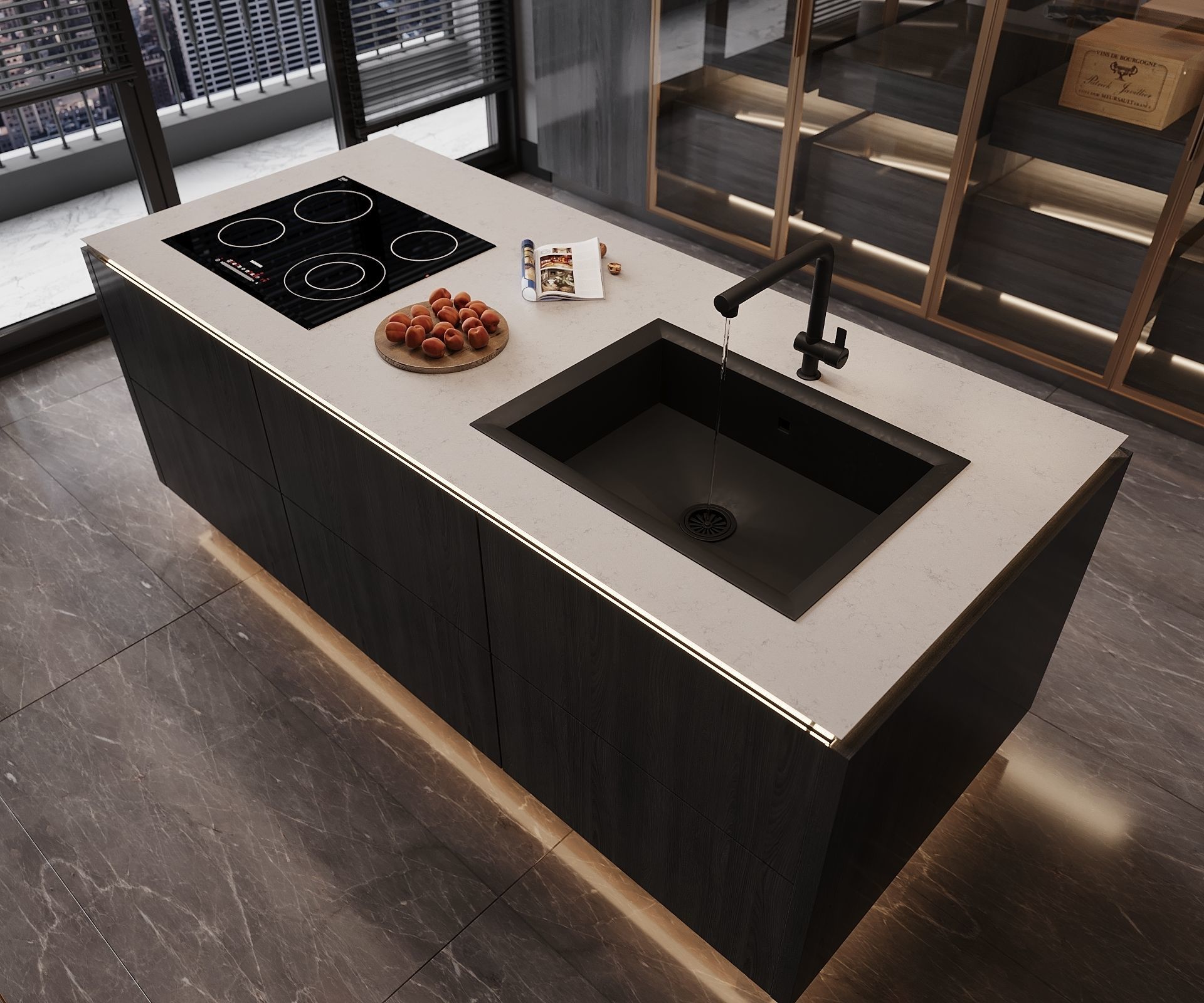 Kitchen Design 3D model_3