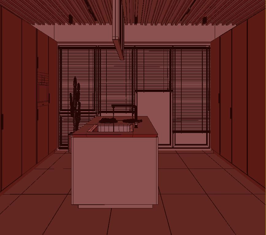 Kitchen Design 3D model_7