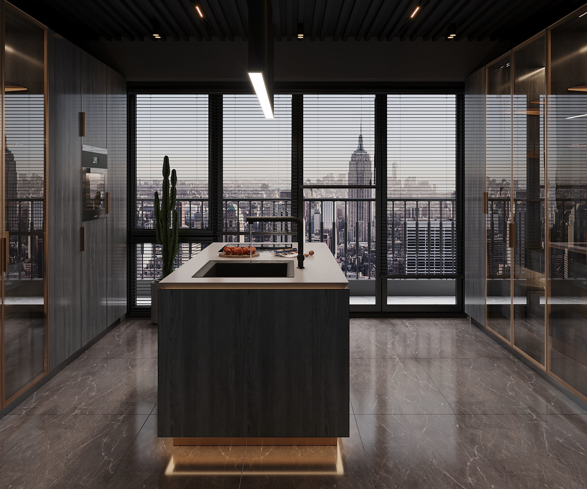 Kitchen Design 3D model_1