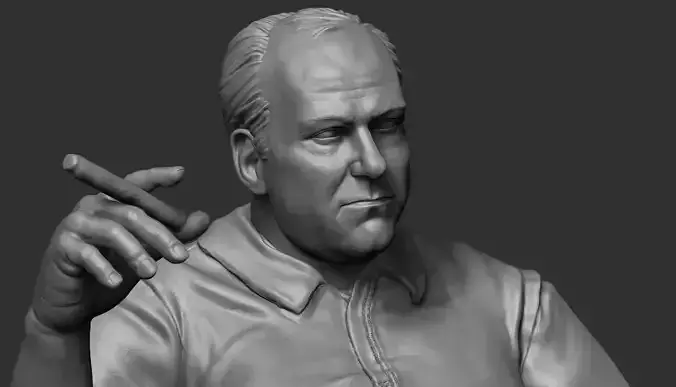 Tony Soprano Diorama 3D print model