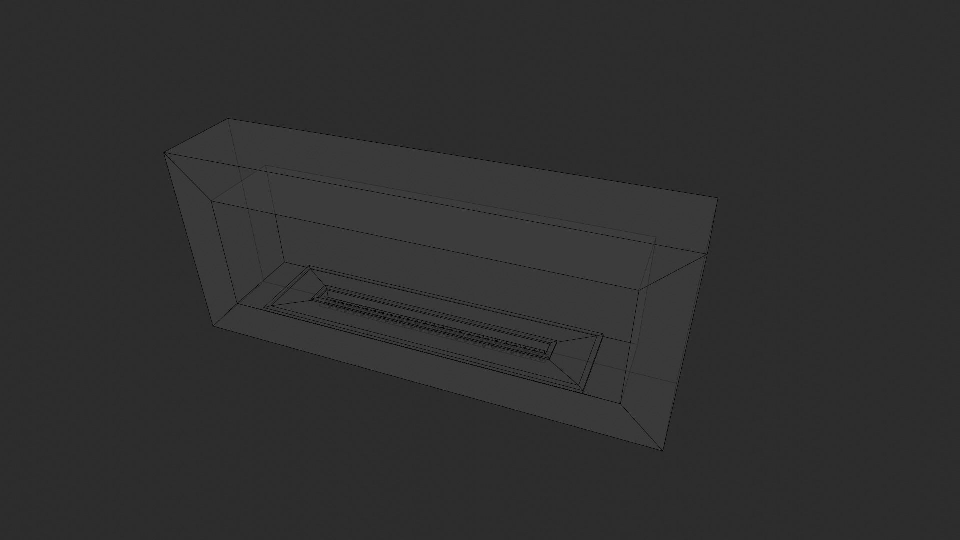 Simple Modern Fireplace free 3D model animated | CGTrader