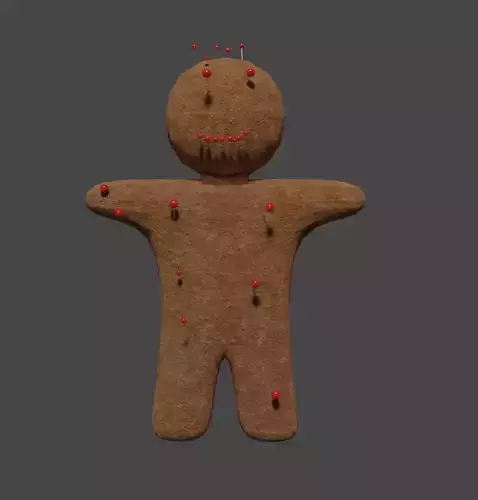 Voodoo Doll with Pins