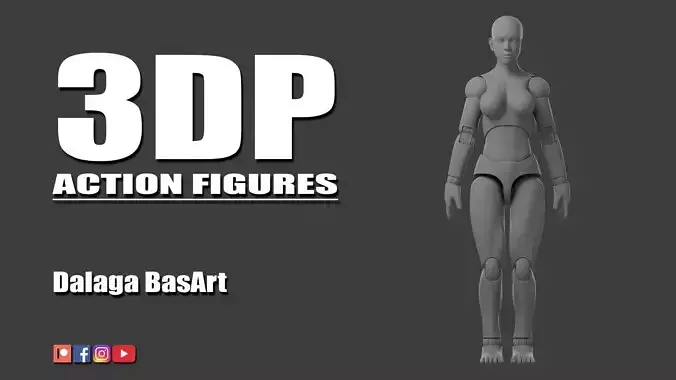 3DP Action Figures - Dalaga BasArt