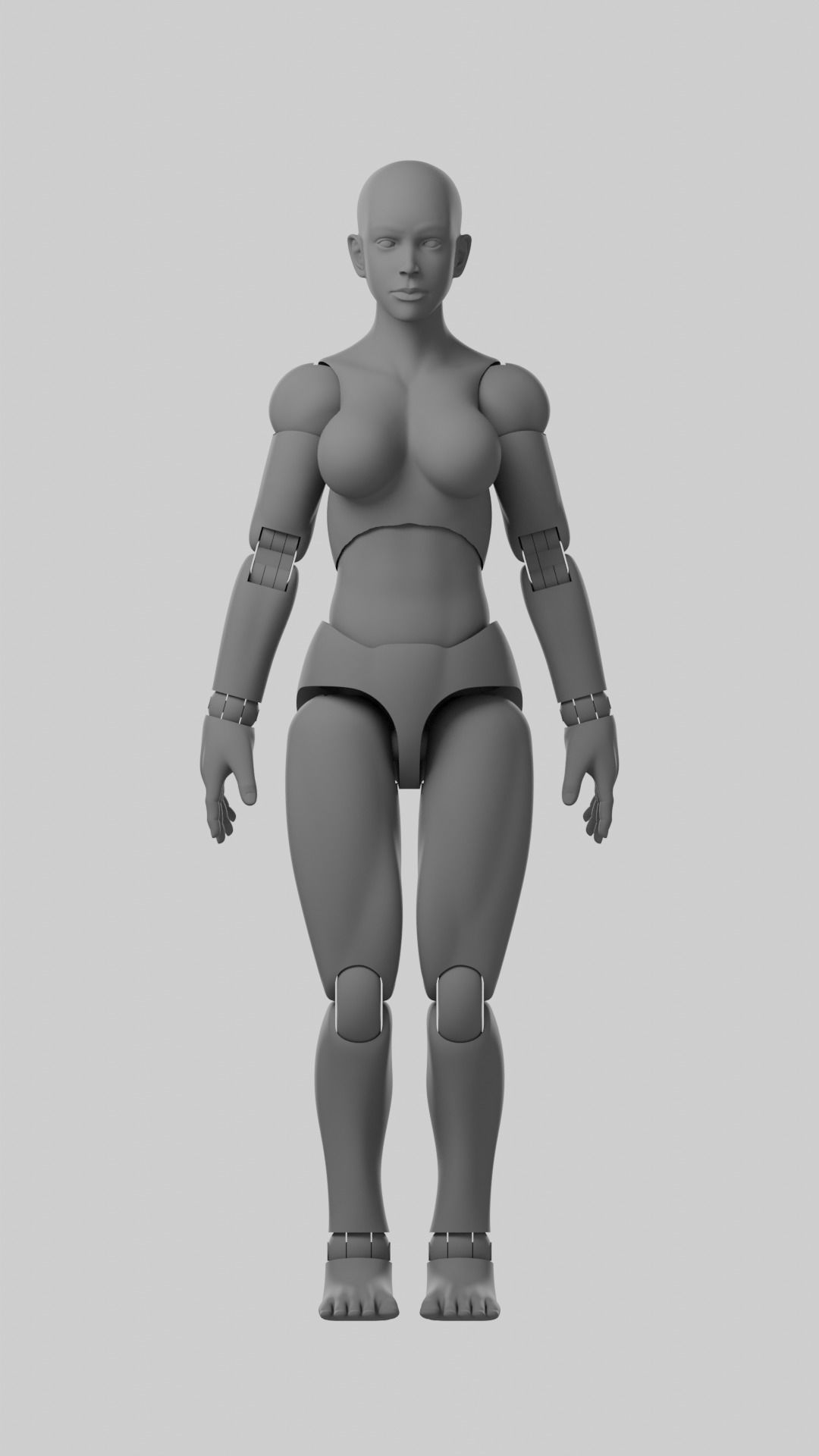 3DP Action Figures - Dalaga BasArt 3D print model_2