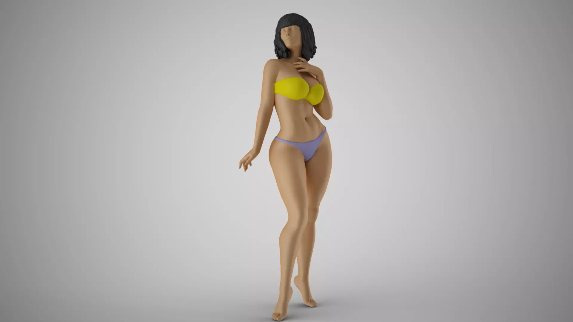 Striking Beauty 5 3D print model_0