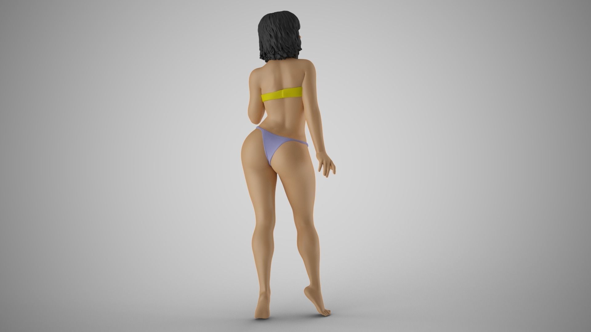 Striking Beauty 5 3D print model_6