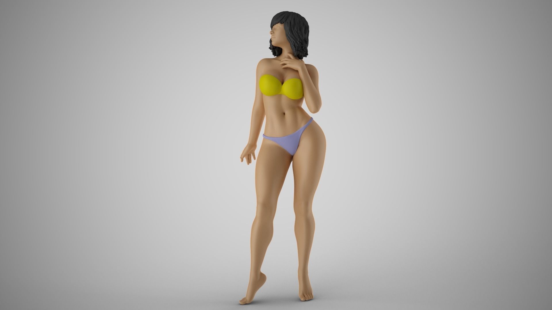 Striking Beauty 5 3D print model_10