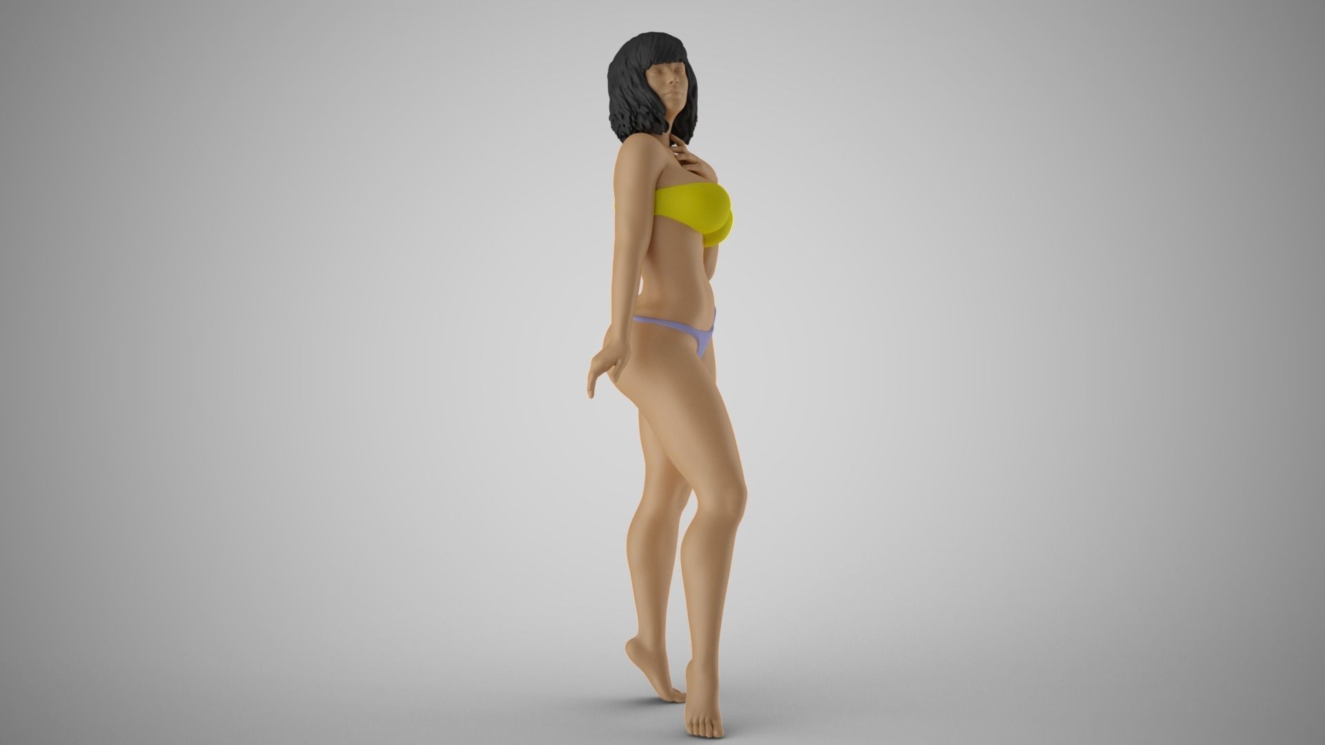 Striking Beauty 5 3D print model_4