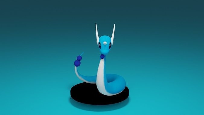 POKEMON DRAGONAIR 3D print model