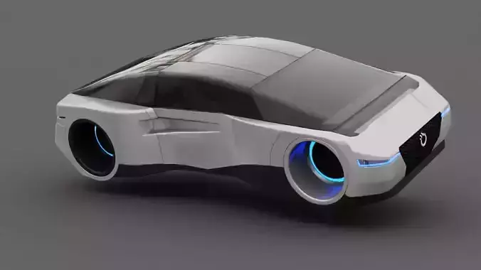 Futuristic Car 