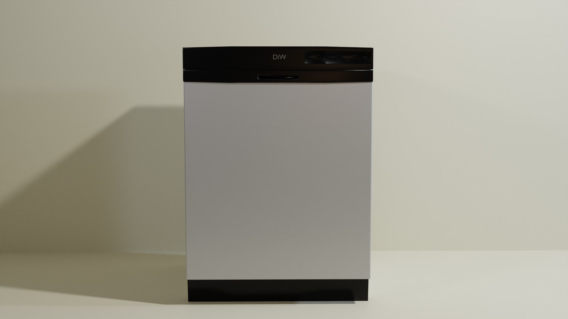 Dishwasher - Case study Free 3D model_3