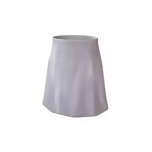Skirt v1 001 Low-poly 3D model