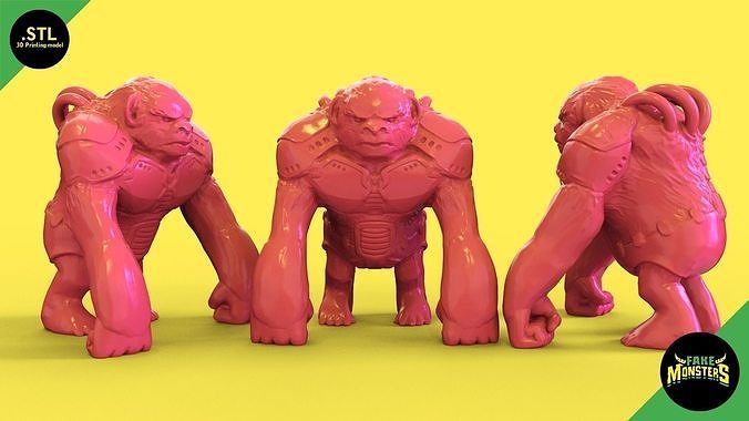 14 Krome - Fake Monsters 3D print model
