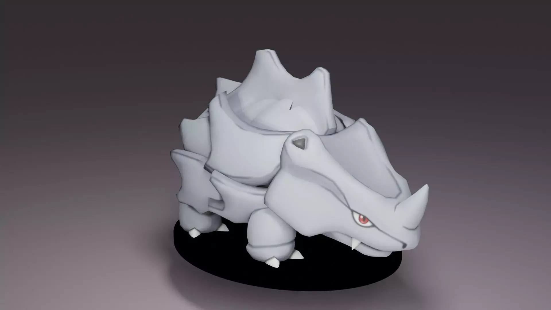 POKEMON RHYHORN 3D print model_0