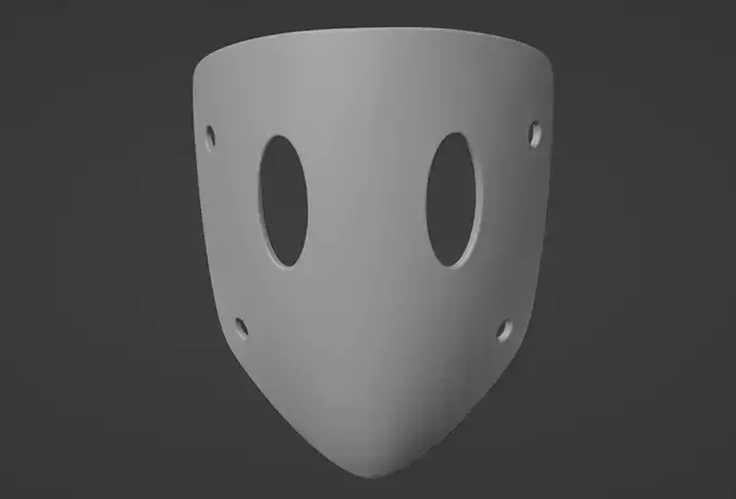 Yuri Honjo Faceless Mask 3D Model 3D print model