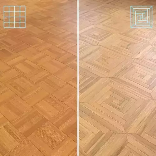 Parquet - Laminate - Wooden floor 2 in 1