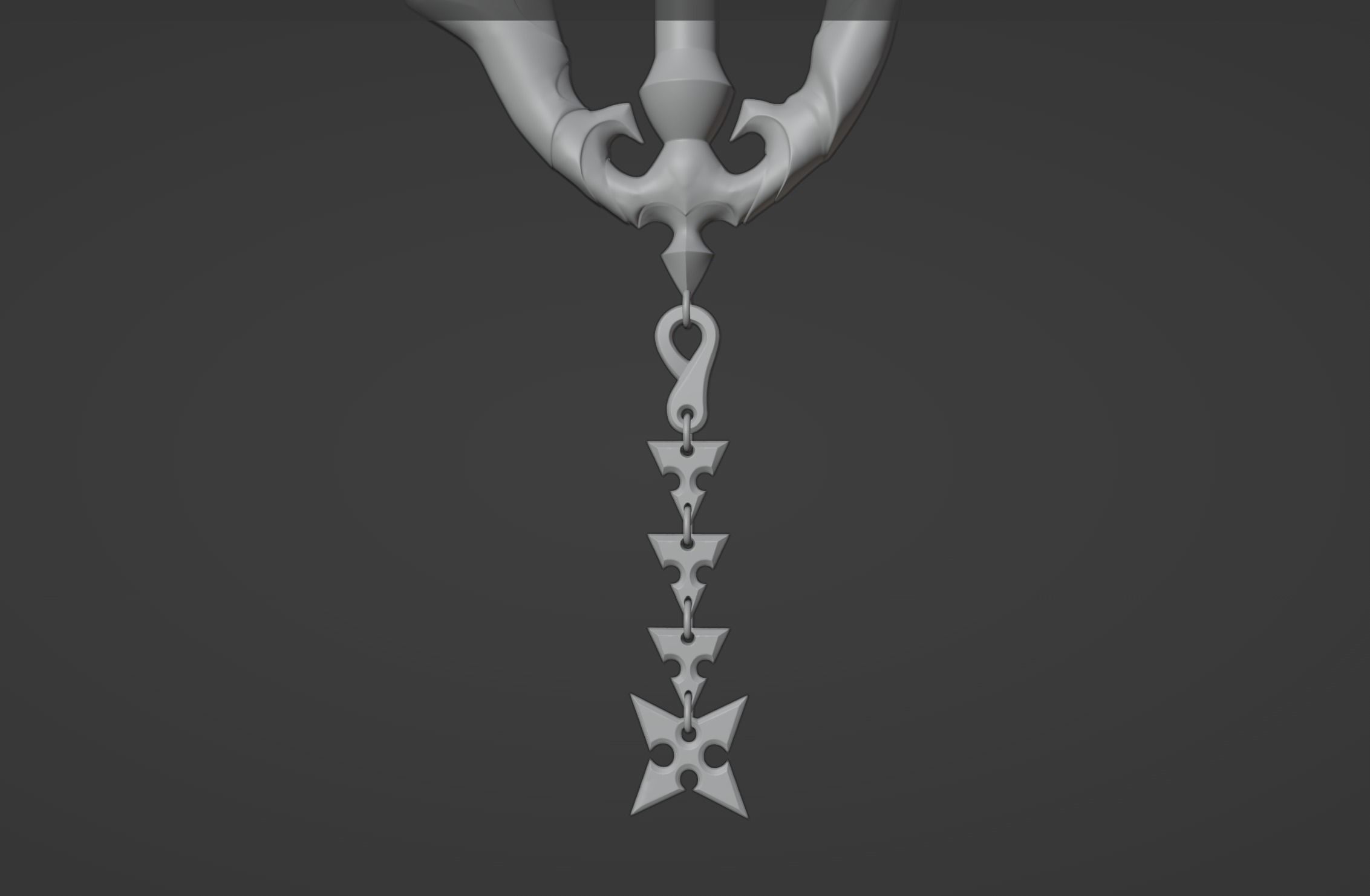 Roxas Two Become One 3D Model Kingdom Hearts 3D print model_7