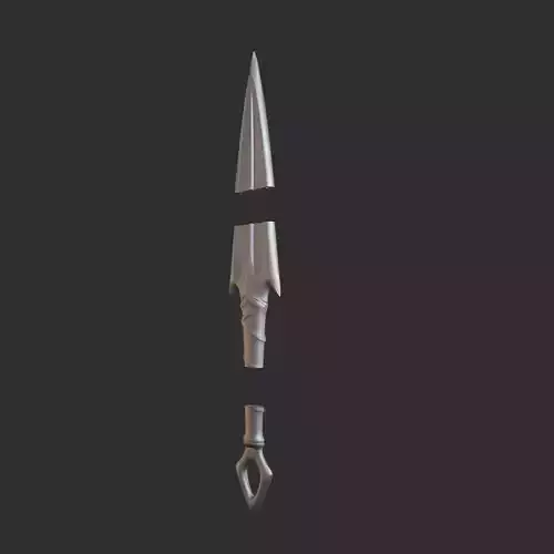 Akali Kunai 3D Model League of Legends 3D print model
